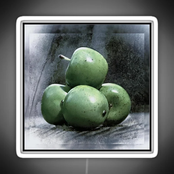 Dem Little Green Apples RGB Neon Sign