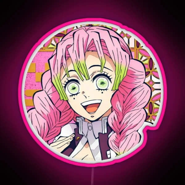 Demon Slayer Mitsuri RGB Neon Sign