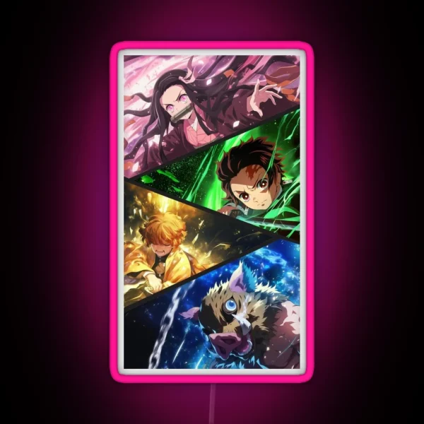 Demon Slayer RGB Neon Sign