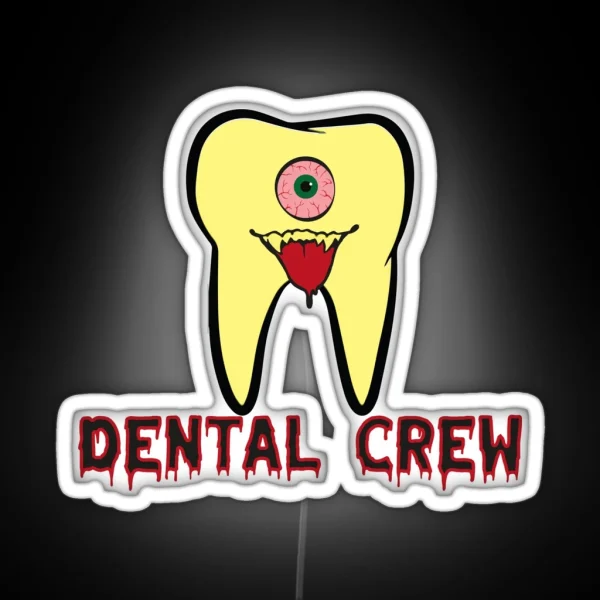 Dental Boo Crew RGB Neon Sign