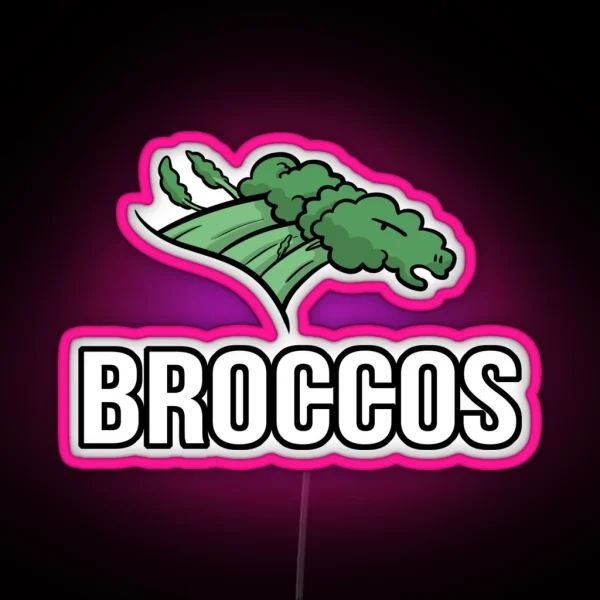 Denver Broccos RGB Neon Sign