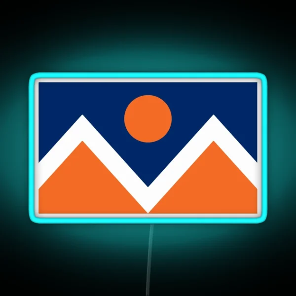Denver Broncos RGB Neon Sign