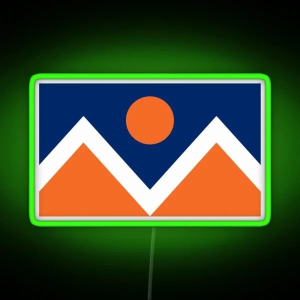 Denver Broncos RGB Neon Sign