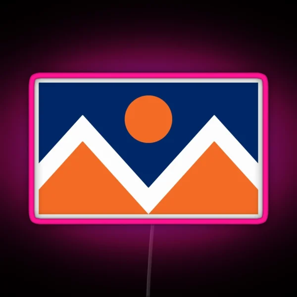 Denver Broncos RGB Neon Sign