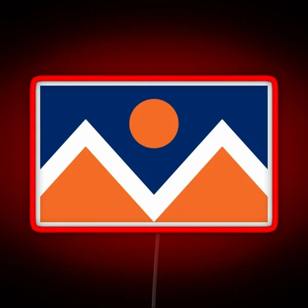 Denver Broncos RGB Neon Sign