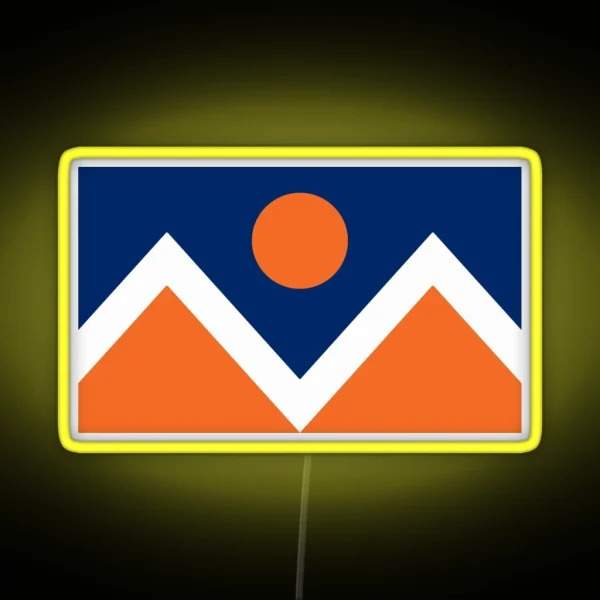 Denver Broncos RGB Neon Sign