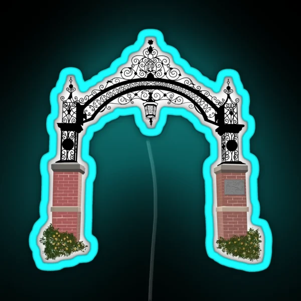 Depauw University Arch RGB Neon Sign