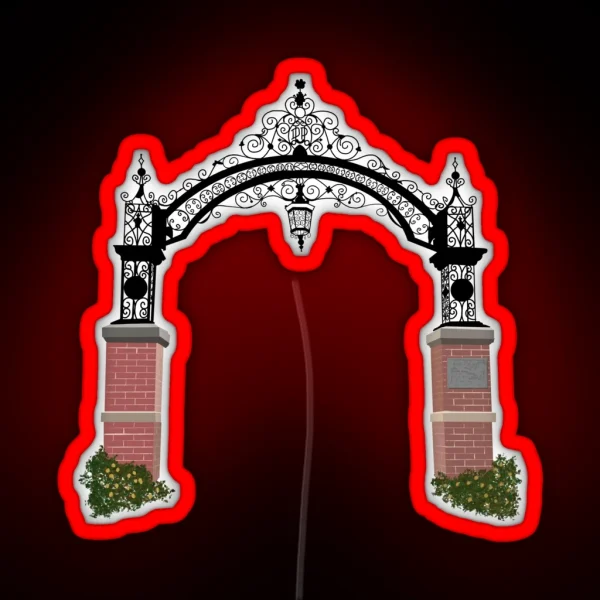 Depauw University Arch RGB Neon Sign
