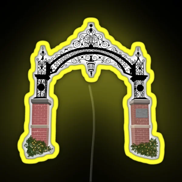 Depauw University Arch RGB Neon Sign