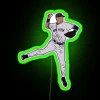 Neon Sports Decor - Derek Jeter Inspired LED Room Sign