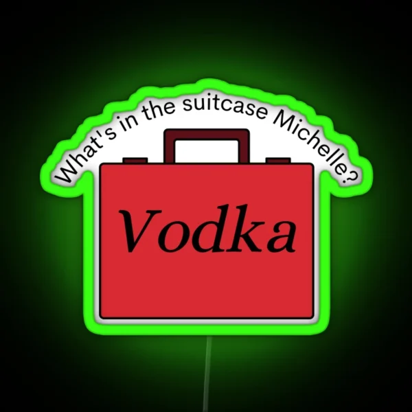 Derry Girls Vodka RGB Neon Sign