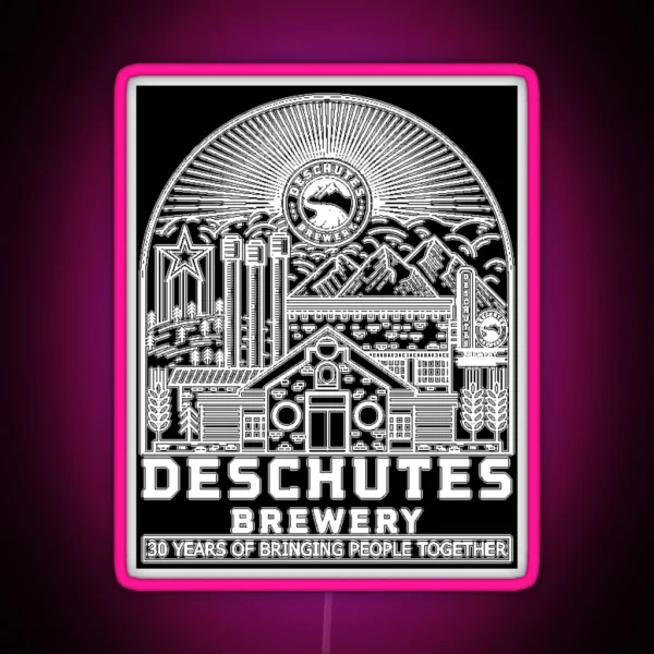 Deschutes Brewery RGB Neon Sign