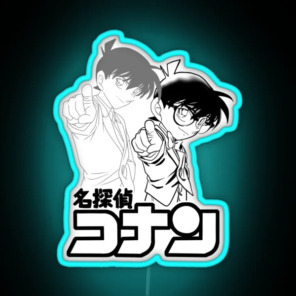 DETECTIVE CONAN RGB Neon Sign