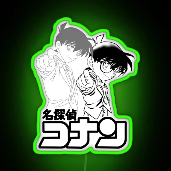 DETECTIVE CONAN RGB Neon Sign