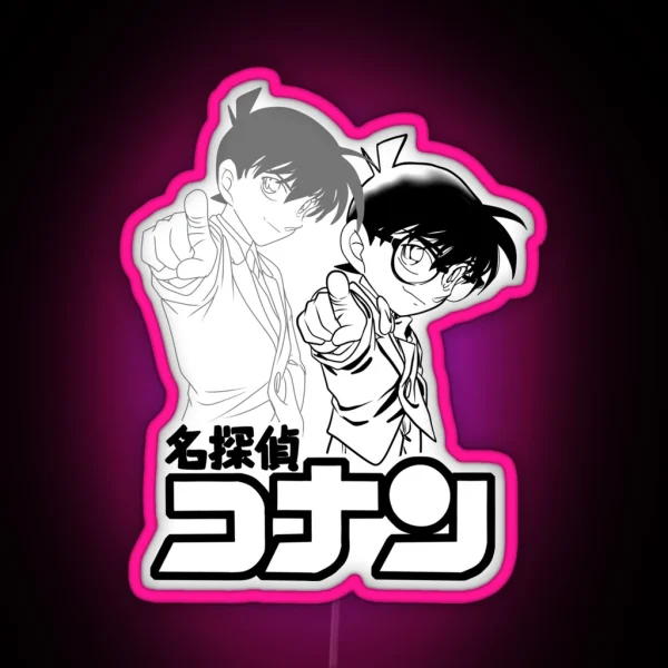 DETECTIVE CONAN RGB Neon Sign