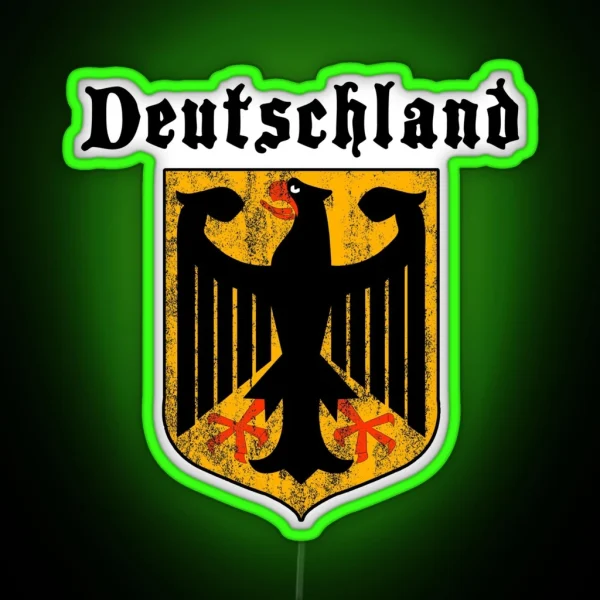Deutschland RGB Neon Sign