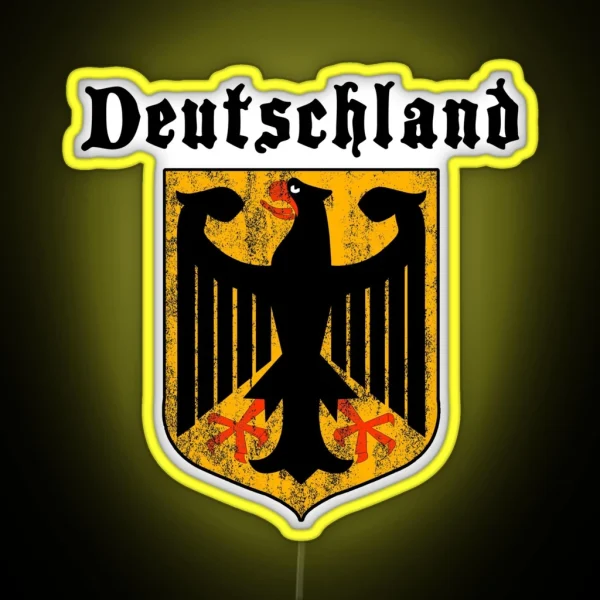 Deutschland RGB Neon Sign