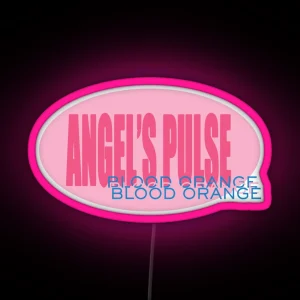 Dev Hynes Blood Orange Angel S Pulse RGB Neon Sign