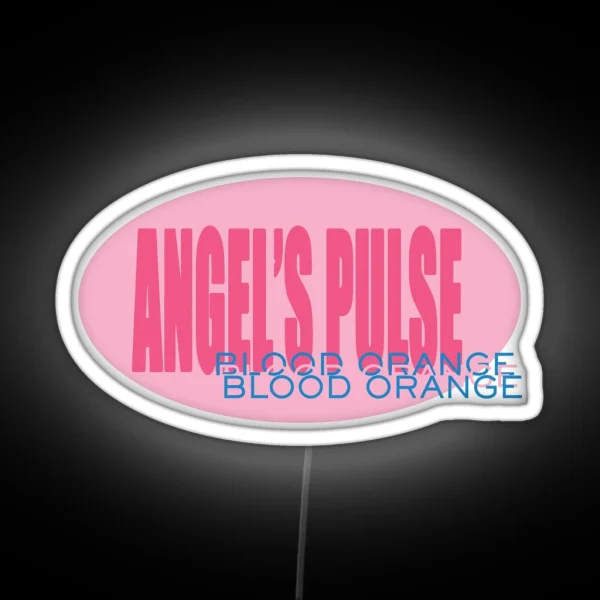 Dev Hynes Blood Orange Angel S Pulse RGB Neon Sign