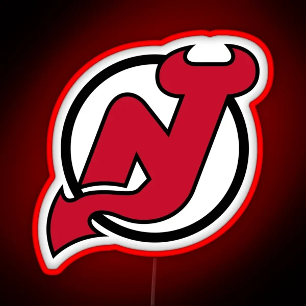 Devils Logo RGB Neon Sign