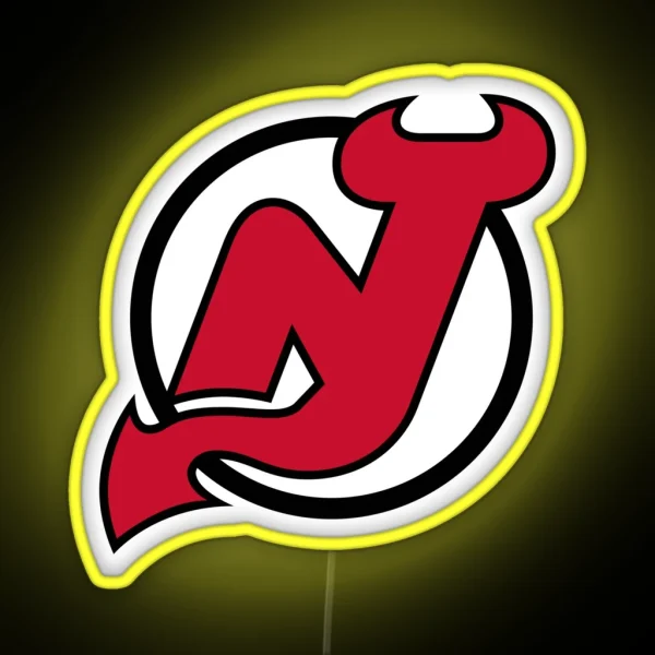 Devils Logo RGB Neon Sign