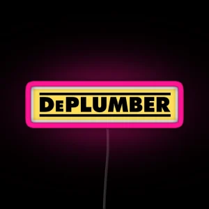 Dewalt Plumber RGB Neon Sign