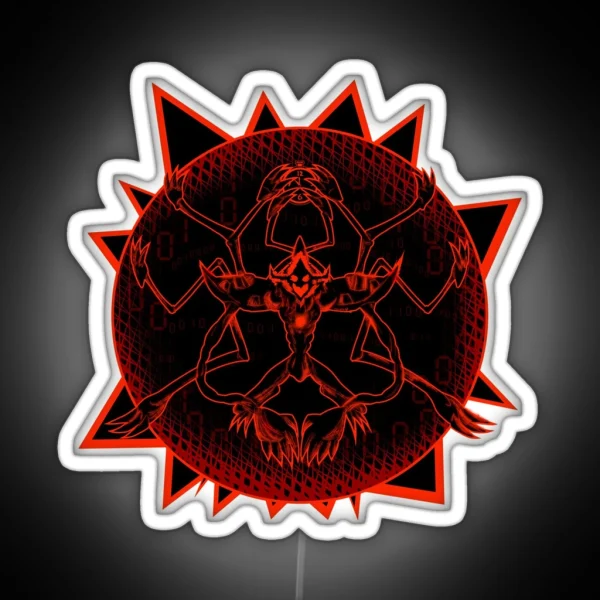 Diaboromon Core RGB Neon Sign