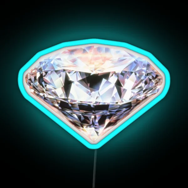 Diamond RGB Neon Sign