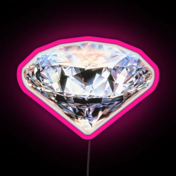 Diamond RGB Neon Sign