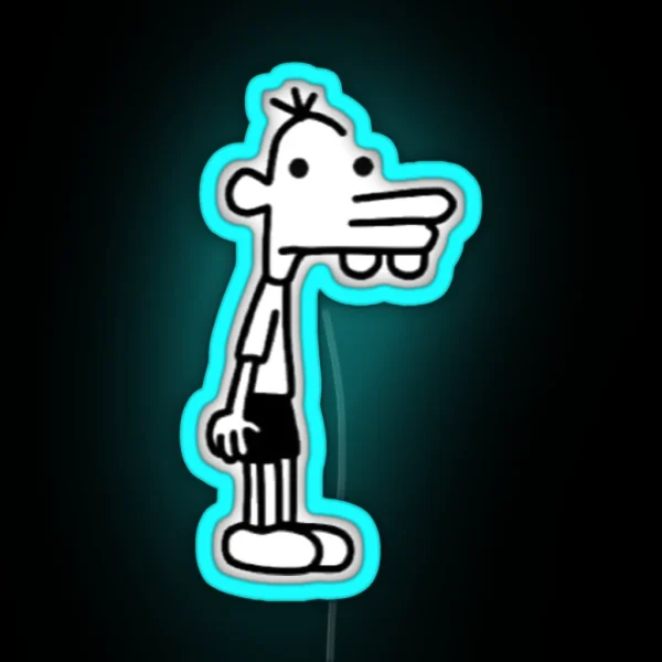 Diary Of A Wimpy Kid Manny RGB Neon Sign