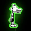 RGB Neon Sign Illuminating Fun Diaries of Manny Wimpy Kid