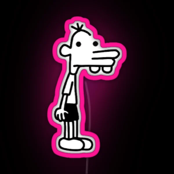 Diary Of A Wimpy Kid Manny RGB Neon Sign