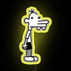 LED neon sign featuring Manny from Diary of a Wimpy Kid