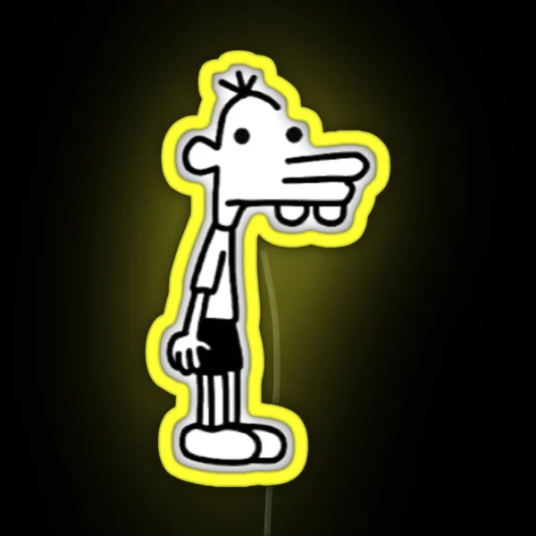 Diary Of A Wimpy Kid Manny RGB Neon Sign