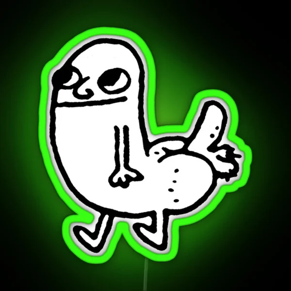 Dickbutt RGB Neon Sign