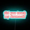 RGB Neon Drumset Sign with Step Brothers Movie Quote Reference