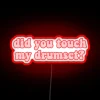 Warning: Don't even think about touching my drum kit!