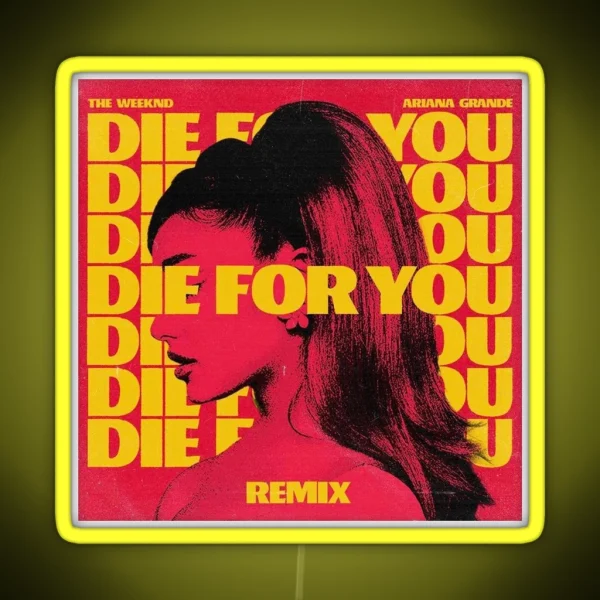 DIE FOR RGB Neon Sign