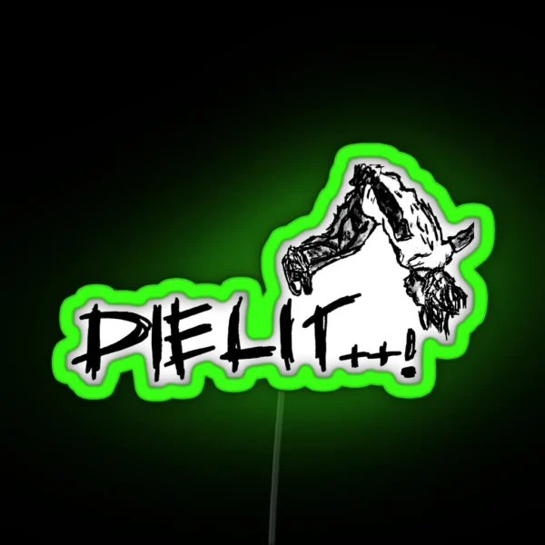 Die Lit RGB Neon Sign