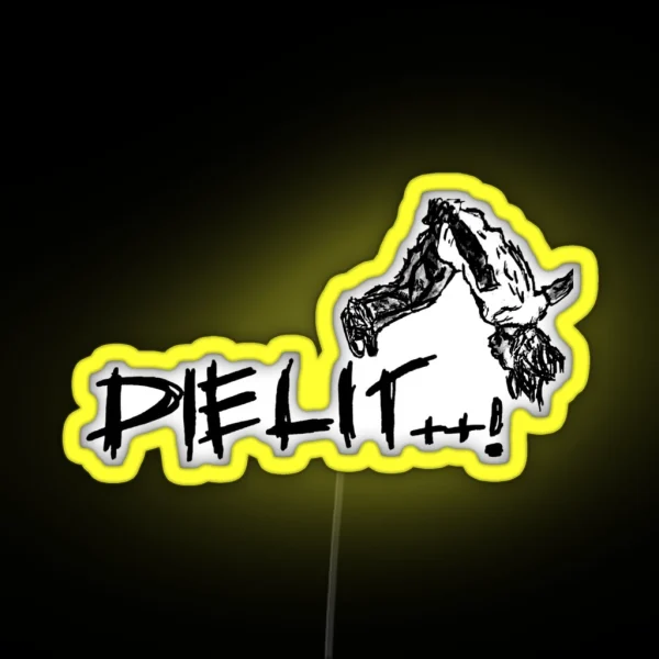 Die Lit RGB Neon Sign