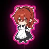Diluc Genshin Impact fan art RGB neon sign merchandise online store