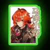 Diluc Kfc Genshin Impact inspired chibi Ragnvindr neon decorative lighting