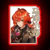 Ragnvindr's fiery blade, Diluc, shines bright in this vibrant chibi.