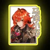 Glowing Dandelion-inspired Chibi Diluc Ragnvindr Neon Sign for Genshin Fans