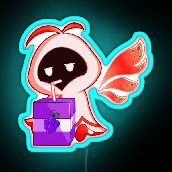Diluc Wind Fairy RGB Neon Sign