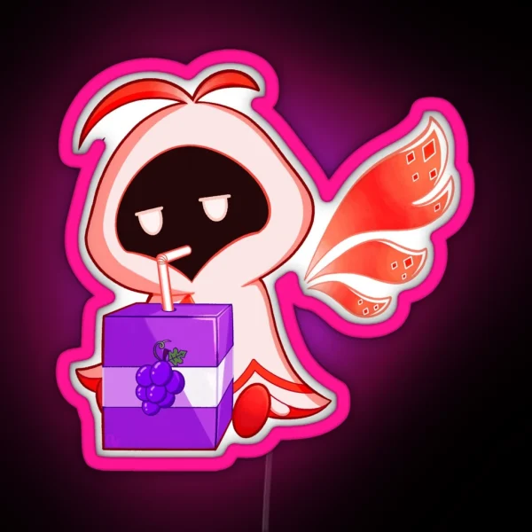 Diluc Wind Fairy RGB Neon Sign