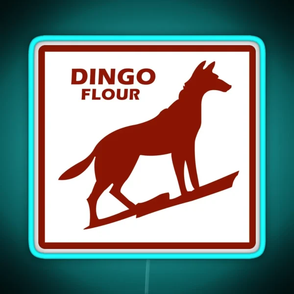 Dingo Flour RGB Neon Sign