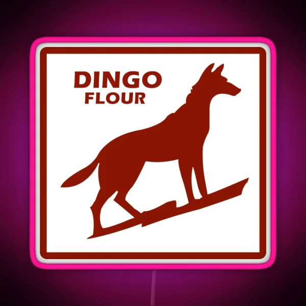 Dingo Flour RGB Neon Sign