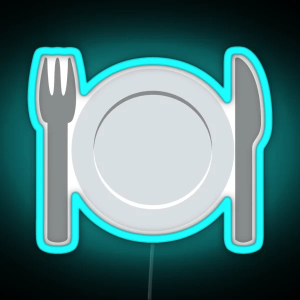 Dinner RGB Neon Sign