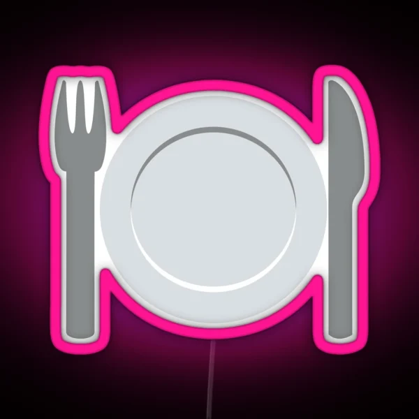 Dinner RGB Neon Sign